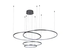 NEWPORT 15000 15104N/S grafit black , Люстра, Grafit black L116*145*H250 cm LED 105W 10000Lm 3100-4000К