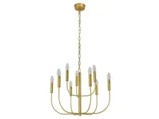 NEWPORT 34900 34909/C brass , Люстра , Brass D59*H46,7/150 cm E14 9*40W