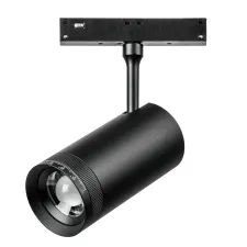 Светильник трековый 48V 12W 3000K 10-55° черный Uno Lightstar 209037