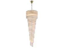 NEWPORT 8900 8943/C gold , Люстра, Gold Clear glass D100*H300 cm E14 43*25W