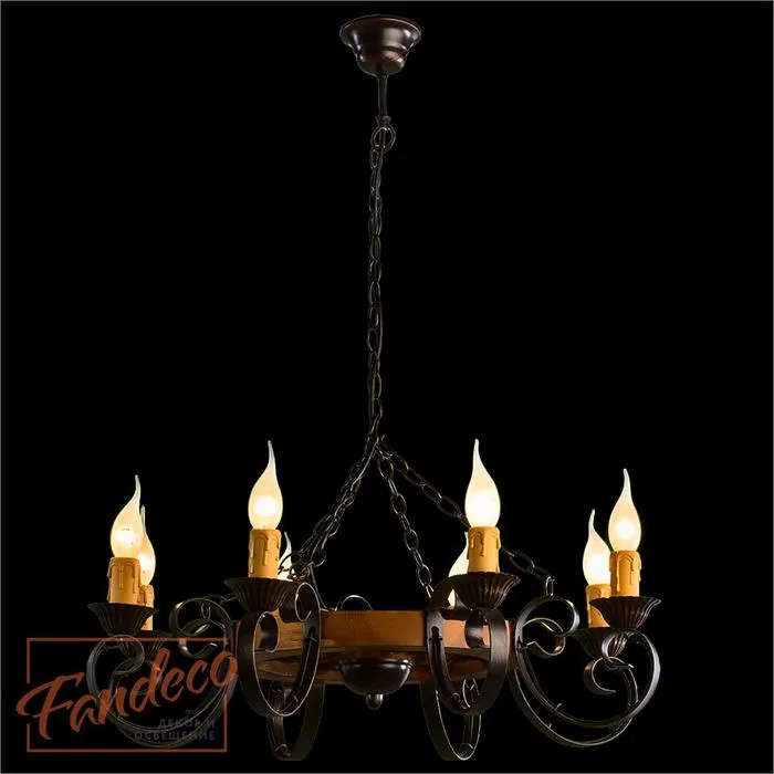Подвесная люстра Arte Lamp TAVERNA A9520LM-8BR | Дом Декора