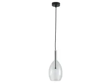 NEWPORT 7230 7232/S mat.black clear , Подвесной светильник, Matte black Clear glass+matte white glass D13*H28,8/250 cm G9 1*7W