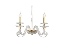 NEWPORT 8570 8572/A gold polished , Бра, Gold polished Clear crystal glass L37*H40*Sp27 cm Е14 2*40W