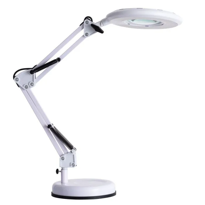 Офисная настольная лампа Arte Lamp LUNA A2013LT-1WH | Дом Декора