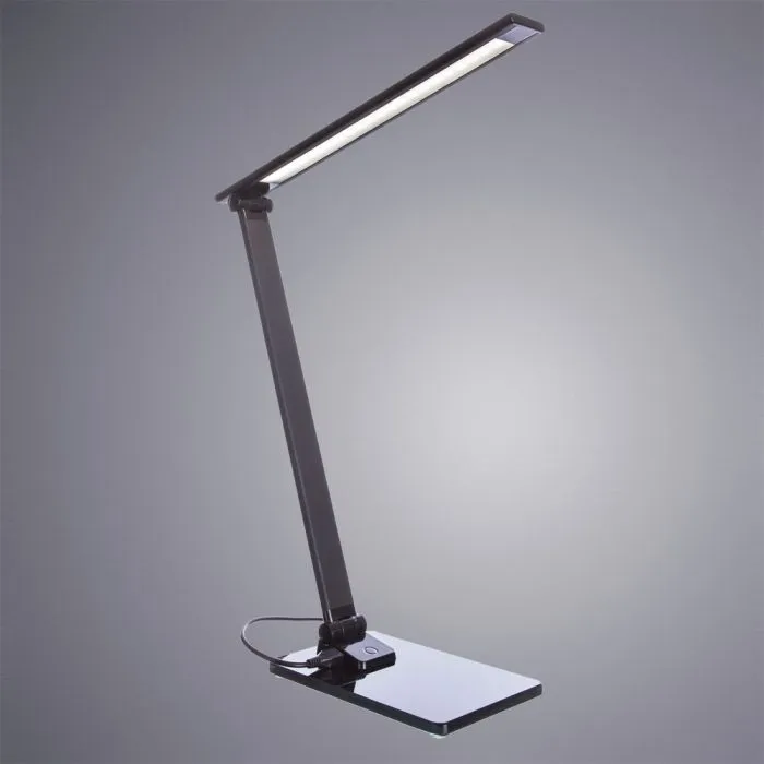 Офисная настольная лампа Arte Lamp SPILLO A1116LT-1BK | Дом Декора